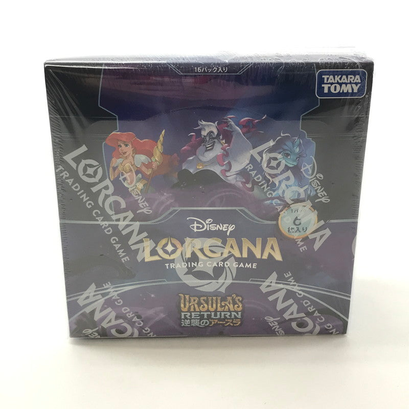 【中古美品】 未開封 ディズニー・ロルカナ・TCG 日本語版 ブースターパック 逆襲のアースラ BOX 2箱 セット まとめ 081-251108-mh-04-fuz 万代Net店