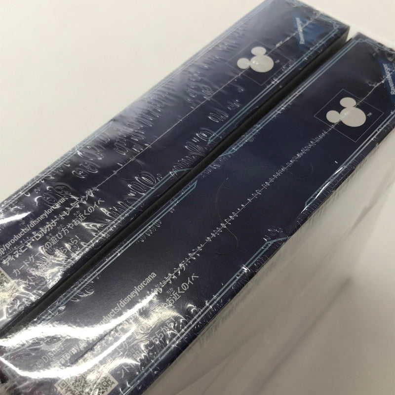 【中古美品】 未開封 ディズニー・ロルカナ・TCG 日本語版 ブースターパック 逆襲のアースラ BOX 2箱 セット まとめ 081-251108-mh-04-fuz 万代Net店