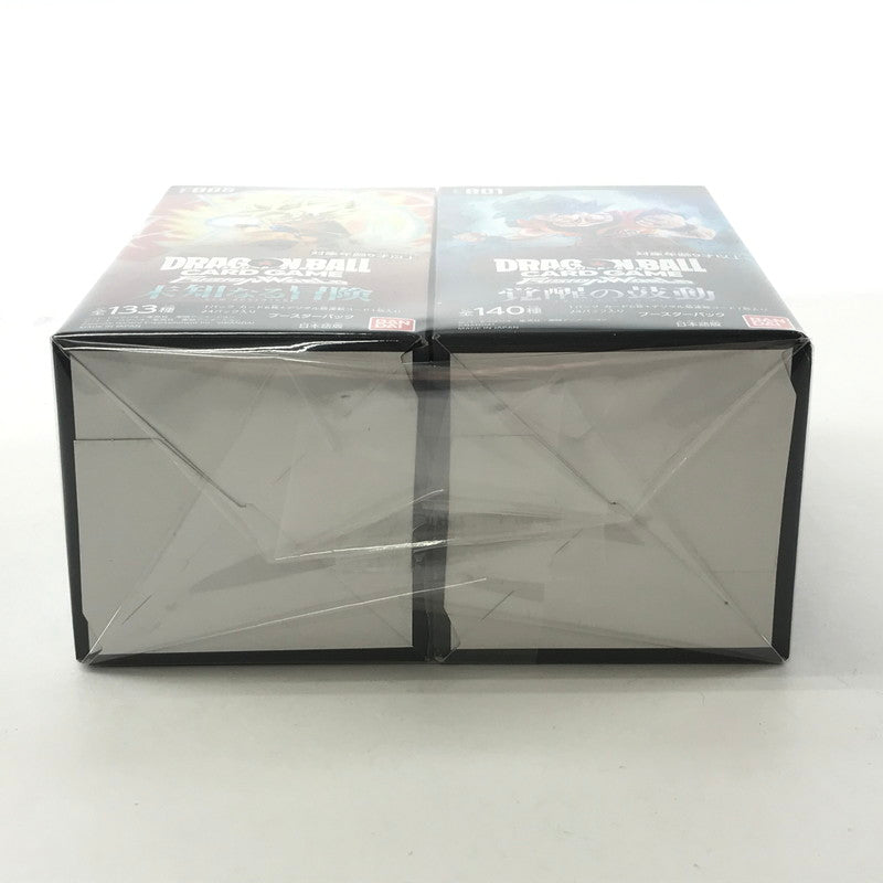 【中古美品】 未開封 DBFW ドラゴンボール スーパー ブースターパック BOX 覚醒の鼓動 未知なる冒険 2箱 セット まとめ カード ゲーム 081-251108-mh-13-fuz 万代Net店