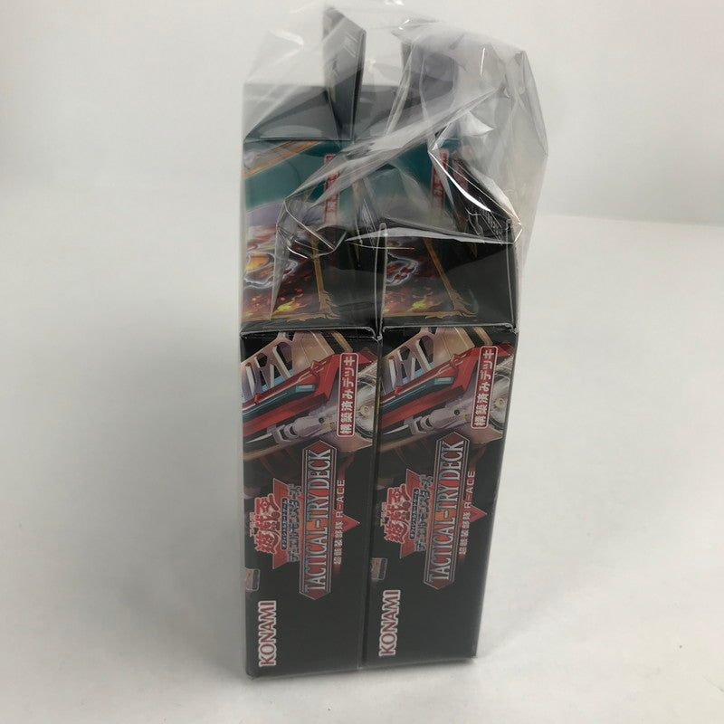 【中古美品】 未開封 未使用 遊戯王 ストラクチャーデッキ パワー・オブ・フェロー 2個 TACTICAL-TRY DECK 超骸装部隊R-ACE 2個 セット まとめ カード ゲーム 081-251111-mh-28-fuz 万代Net店