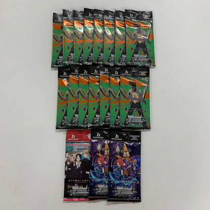 【中古美品】 未開封 未使用 ヴァイスシュヴァルツ ブースターパック チェンソーマン 15個 ミラー・ウォリアー 2個 かぐや様は告らせたい？ 1個 まとめ セット カード ゲーム 081-251111-mh-25-fuz 万代Net店