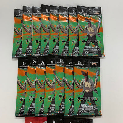 【中古美品】 未開封 未使用 ヴァイスシュヴァルツ ブースターパック チェンソーマン 15個 ミラー・ウォリアー 2個 かぐや様は告らせたい？ 1個 まとめ セット カード ゲーム 081-251111-mh-25-fuz 万代Net店