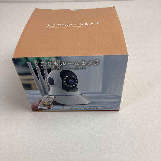 【現状渡し品】 吉田産業 どこでもルームカメラ 広範囲確認 SDカード 32GB ペットカメラ お留守番 見守りカメラ 101-251130-io-11-fuz 万代Net店