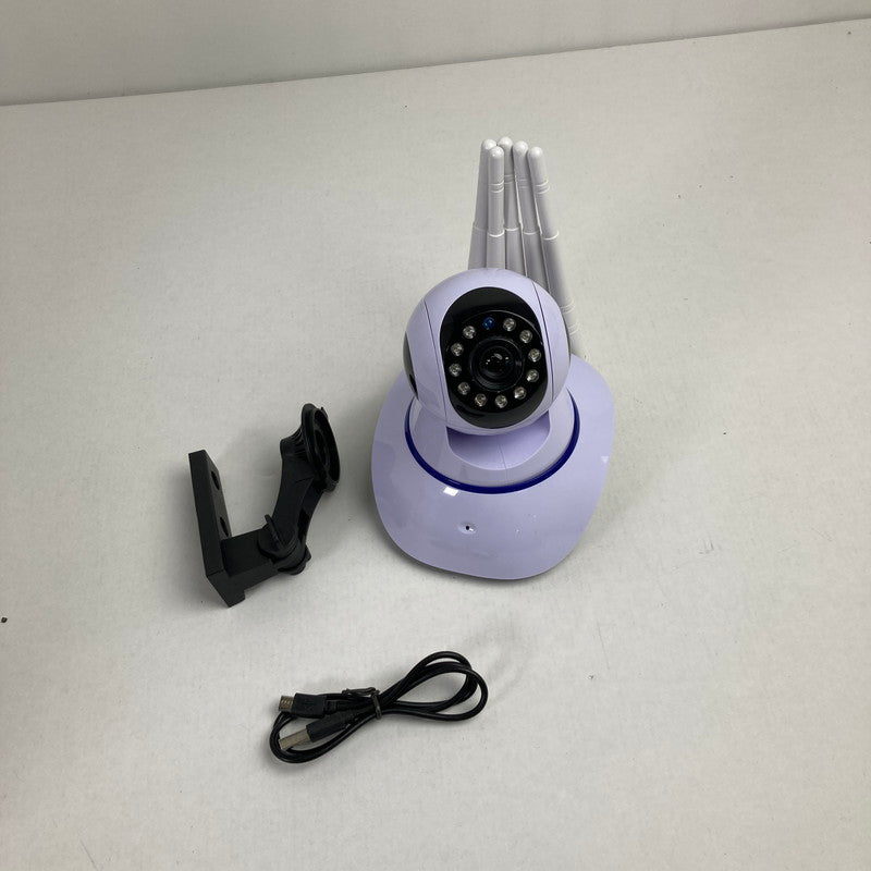 【現状渡し品】 吉田産業 どこでもルームカメラ 広範囲確認 SDカード 32GB ペットカメラ お留守番 見守りカメラ 101-251130-io-11-fuz 万代Net店