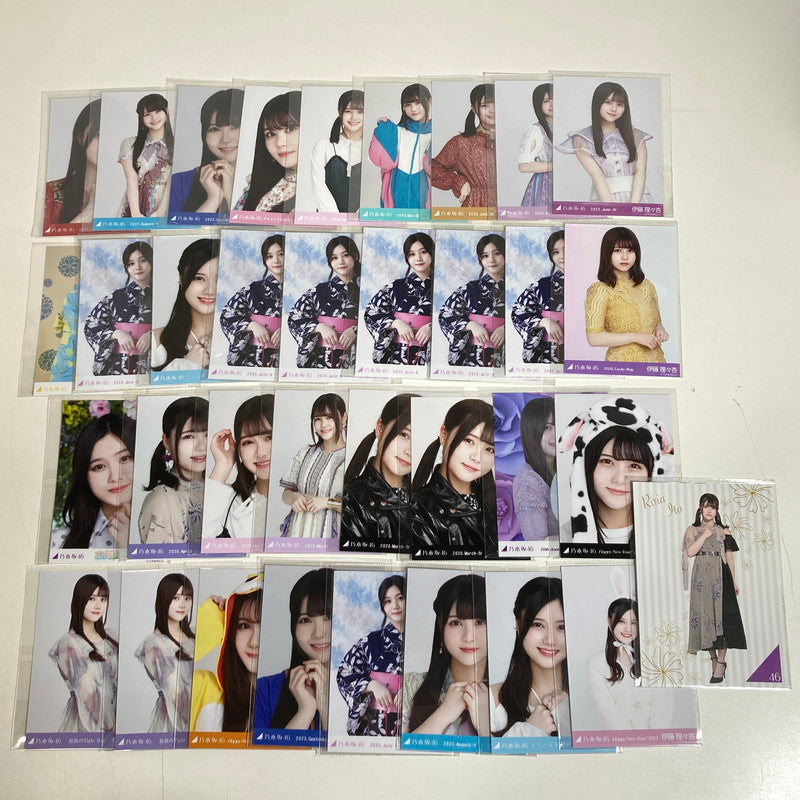 【中古美品】 乃木坂46 伊藤理々杏 生写真 34枚 ポストカード 乃木坂グッズ まとめ 085-251211-io-12-fuz 万代Net店