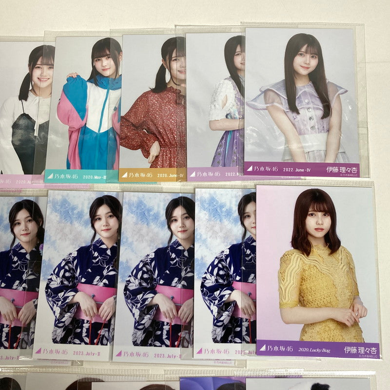 【中古美品】 乃木坂46 伊藤理々杏 生写真 34枚 ポストカード 乃木坂グッズ まとめ 085-251211-io-12-fuz 万代Net店
