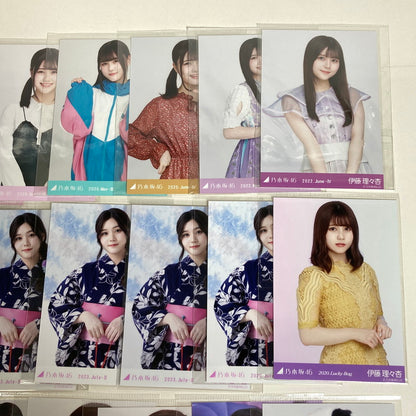 【中古美品】 乃木坂46 伊藤理々杏 生写真 34枚 ポストカード 乃木坂グッズ まとめ 085-251211-io-12-fuz 万代Net店