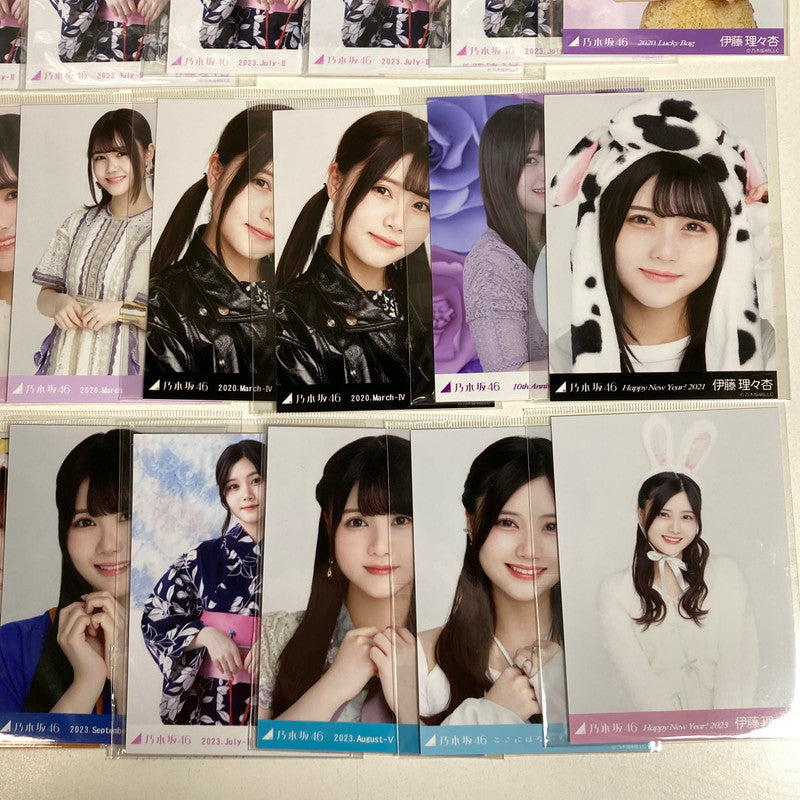 【中古美品】 乃木坂46 伊藤理々杏 生写真 34枚 ポストカード 乃木坂グッズ まとめ 085-251211-io-12-fuz 万代Net店
