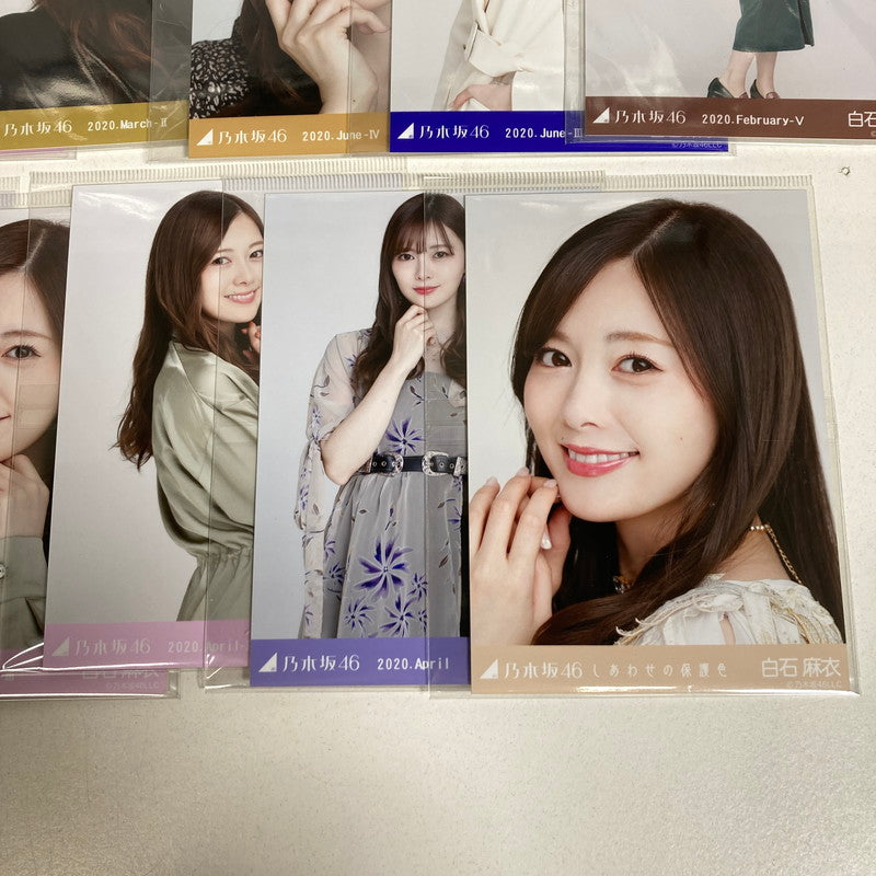 【中古美品】 乃木坂46 白石麻衣 生写真 17枚 手ぬぐい マグカップ 乃木坂グッズ まとめ 085-251211-io-26-fuz 万代Net店