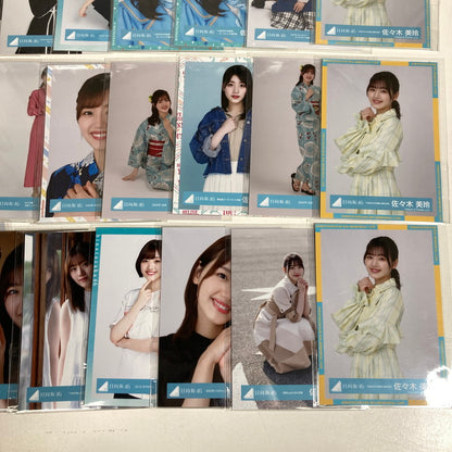 【中古美品】 乃木坂46 佐々木美玲 生写真 35枚 缶バッジ 乃木坂グッズ まとめ 085-251211-io-10-fuz 万代Net店