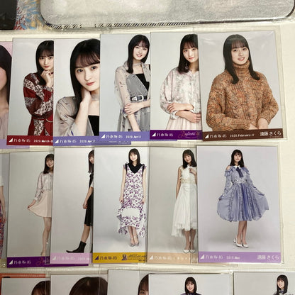 【中古美品】 乃木坂46 遠藤さくら 生写真 28枚 ホワイトボード 手ぬぐい 乃木坂グッズ まとめ 085-251211-io-19-fuz 万代Net店