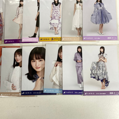 【中古美品】 乃木坂46 遠藤さくら 生写真 28枚 ホワイトボード 手ぬぐい 乃木坂グッズ まとめ 085-251211-io-19-fuz 万代Net店