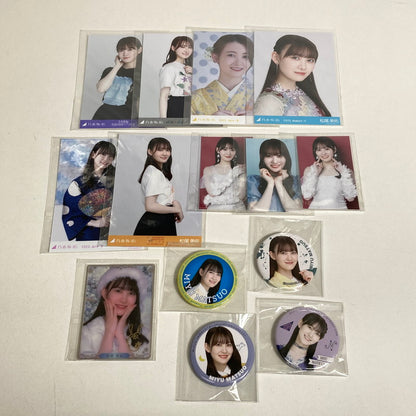 【中古美品】 乃木坂46 松尾美佑 生写真 クリアカード 缶バッジ 乃木坂グッズ まとめ 085-251211-io-13-fuz 万代Net店