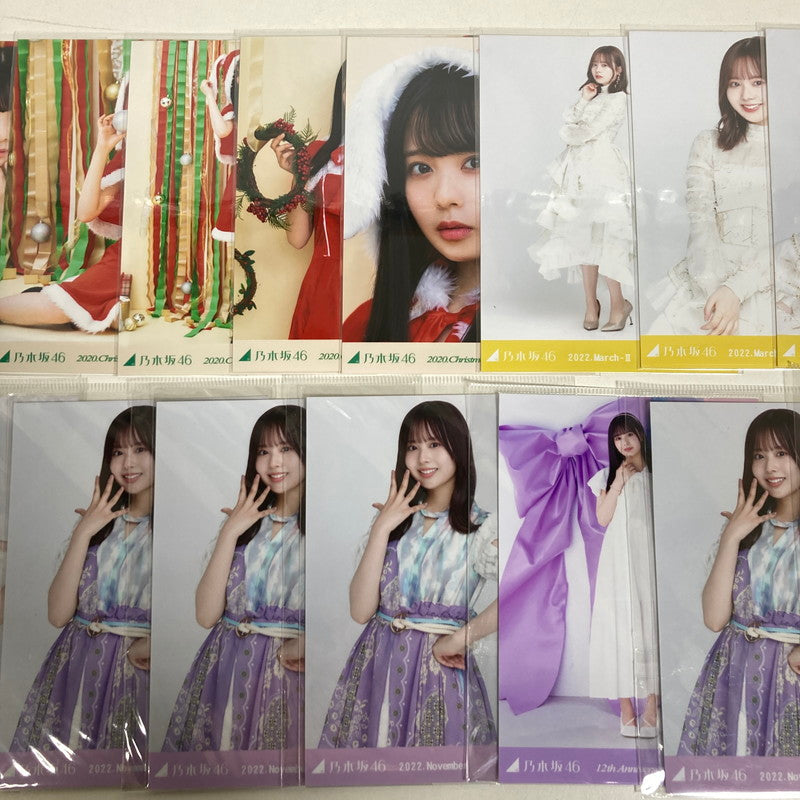 【中古品】 乃木坂46 佐藤璃果 生写真 17枚 缶バッチ アクリルキーホルダー アクキー 乃木坂 グッズ まとめ 085-251209-mh-30-fuz 万代Net店