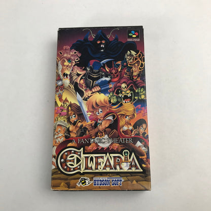 【中古美品】 Nintendo ニンテンドー スーパーファミコン スーファミ SFC ソフト エルファリア 023-251111-mh-45-fuz 万代Net店