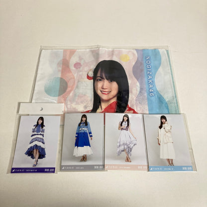 【中古品】 乃木坂46 賀喜遥香 生写真 4枚 個別手ぬぐい 乃木坂 グッズ まとめ 085-251209-mh-05-fuz 万代Net店