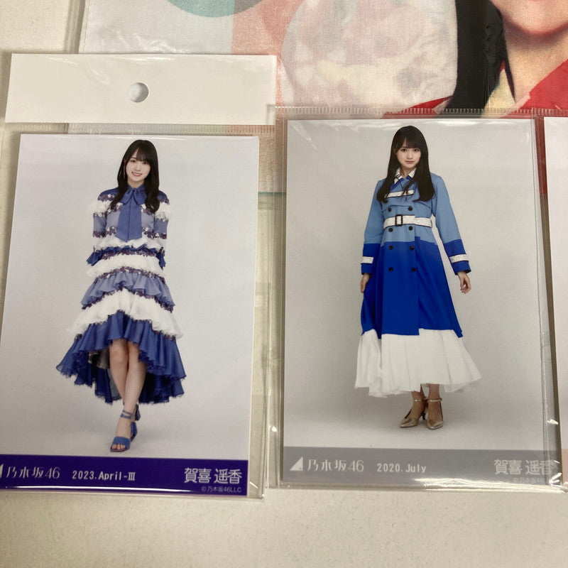 【中古品】 乃木坂46 賀喜遥香 生写真 4枚 個別手ぬぐい 乃木坂 グッズ まとめ 085-251209-mh-05-fuz 万代Net店