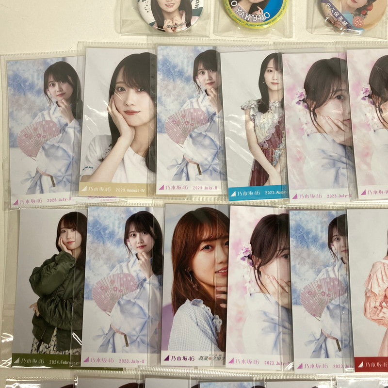 【中古美品】 乃木坂46 矢久保美緒 生写真 37枚 缶バッジ 乃木坂グッズ まとめ 085-251211-io-07-fuz 万代Net店