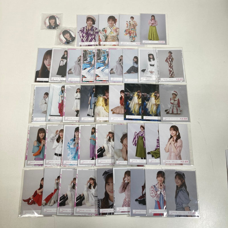 【中古品】 櫻坂46 大沼晶保 生写真 40枚 缶バッチ 坂道 グッズ まとめ 085-251209-mh-27-fuz 万代Net店