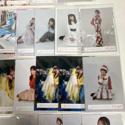 【中古品】 櫻坂46 大沼晶保 生写真 40枚 缶バッチ 坂道 グッズ まとめ 085-251209-mh-27-fuz 万代Net店