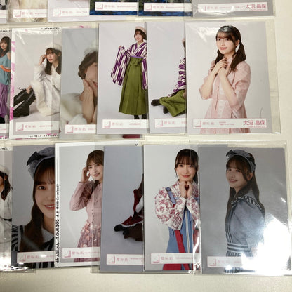 【中古品】 櫻坂46 大沼晶保 生写真 40枚 缶バッチ 坂道 グッズ まとめ 085-251209-mh-27-fuz 万代Net店