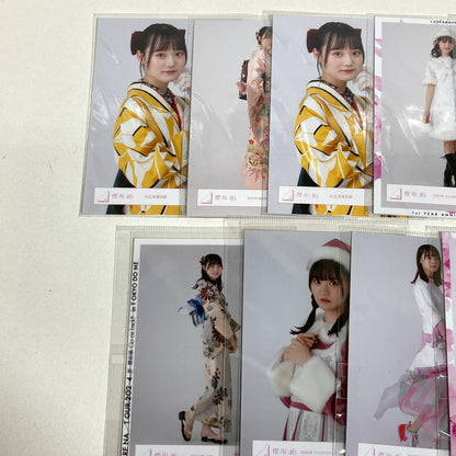 【中古品】 櫻坂46 増本綺良 生写真 11枚 ウエハースカード 1枚 坂道 グッズ まとめ 085-251209-mh-22-fuz 万代Net店