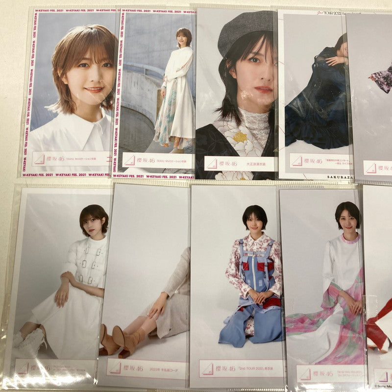 【中古品】 櫻坂46 土生瑞穂 生写真 20枚 坂道 グッズ まとめ 085-251209-mh-25-fuz 万代Net店