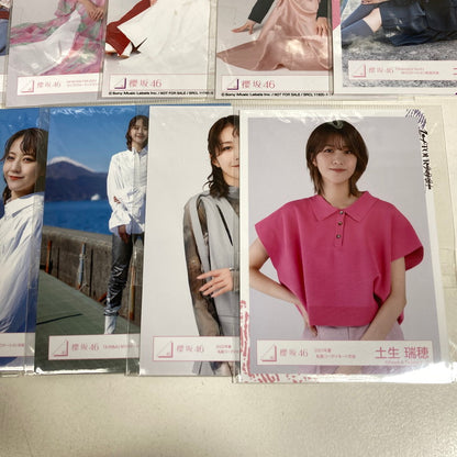 【中古品】 櫻坂46 土生瑞穂 生写真 20枚 坂道 グッズ まとめ 085-251209-mh-25-fuz 万代Net店