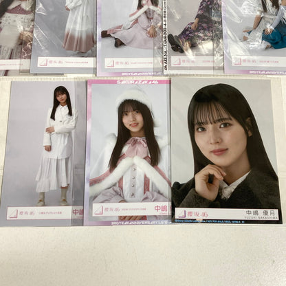 【中古品】 櫻坂46 中嶋優月 生写真 13枚 坂道 グッズ まとめ 085-251209-mh-24-fuz 万代Net店