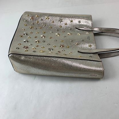 【中古品】【レディース】 JIMMY CHOO マルチ スター スタッズ トートバッグ カバン ジミー チュウ 180-251109-st-21-fuz カラー：シルバー 万代Net店