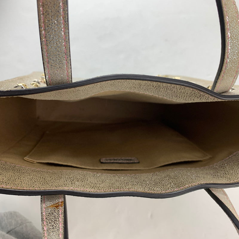【中古品】【レディース】 JIMMY CHOO マルチ スター スタッズ トートバッグ カバン ジミー チュウ 180-251109-st-21-fuz カラー：シルバー 万代Net店
