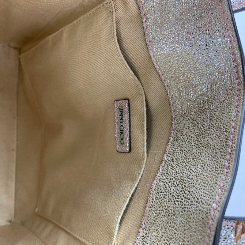【中古品】【レディース】 JIMMY CHOO マルチ スター スタッズ トートバッグ カバン ジミー チュウ 180-251109-st-21-fuz カラー：シルバー 万代Net店