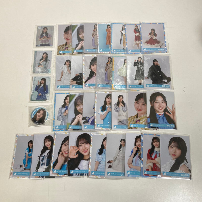 【中古品】 日向坂46 富田鈴花 生写真 30枚 缶バッチ など 坂道 グッズ まとめ 085-251209-mh-07-fuz 万代Net店