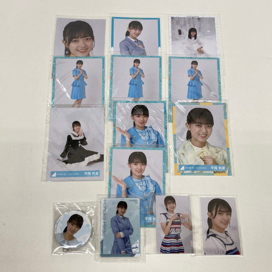 【中古品】 日向坂46 平尾帆夏 生写真 10枚 缶バッチ 坂道 グッズ まとめ 085-251209-mh-03-fuz 万代Net店