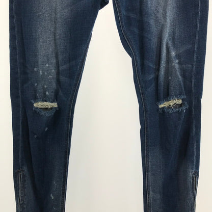 【中古品】【メンズ】 NUMBER NINE ナンバーナイン デニム パンツ 裾ZIP ジーンズ ボトムス 古着 151-260729-mh-01-fuzh サイズ：XL カラー：インディゴ 万代Net店