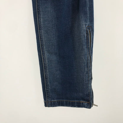 【中古品】【メンズ】 NUMBER NINE ナンバーナイン デニム パンツ 裾ZIP ジーンズ ボトムス 古着 151-260729-mh-01-fuzh サイズ：XL カラー：インディゴ 万代Net店