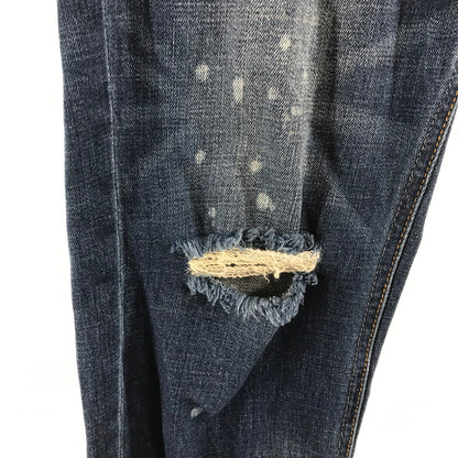 【中古品】【メンズ】 NUMBER NINE ナンバーナイン デニム パンツ 裾ZIP ジーンズ ボトムス 古着 151-260729-mh-01-fuzh サイズ：XL カラー：インディゴ 万代Net店