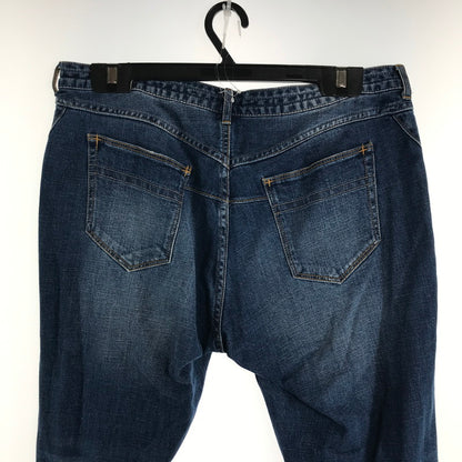 【中古品】【メンズ】 NUMBER NINE ナンバーナイン デニム パンツ 裾ZIP ジーンズ ボトムス 古着 151-260729-mh-01-fuzh サイズ：XL カラー：インディゴ 万代Net店