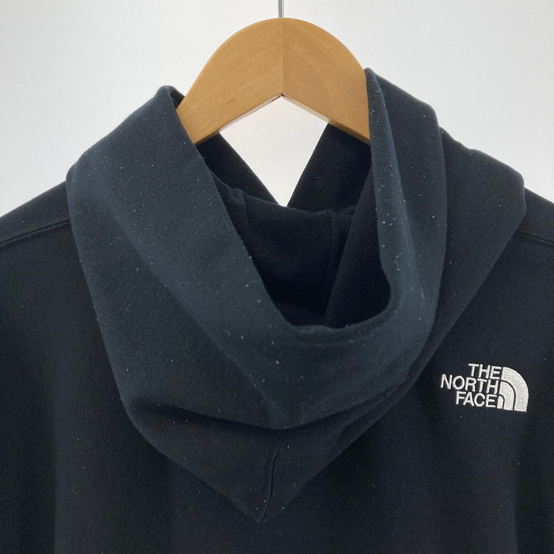 【中古品】【メンズ】 THE NORTH FACE ザ・ノース・フェイス NT12141 SQUARE LOGO HOODIE ロゴ フーディー パーカー 144-260304-ky-19-fuzh サイズ：M カラー：ブラック 万代Net店
