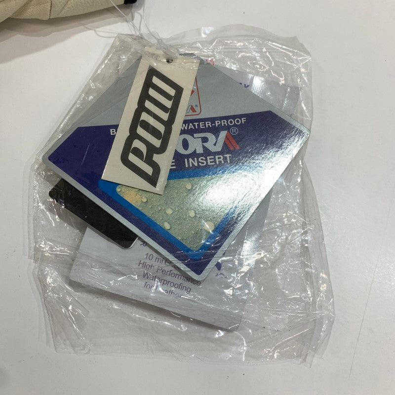 【中古品】【レディース】 POW GLOVES パウグローブ ミトングローブ リアルレザー グローブ カラー アイボリー Sサイズ 127-261022-ky-06-fuz 万代Net店