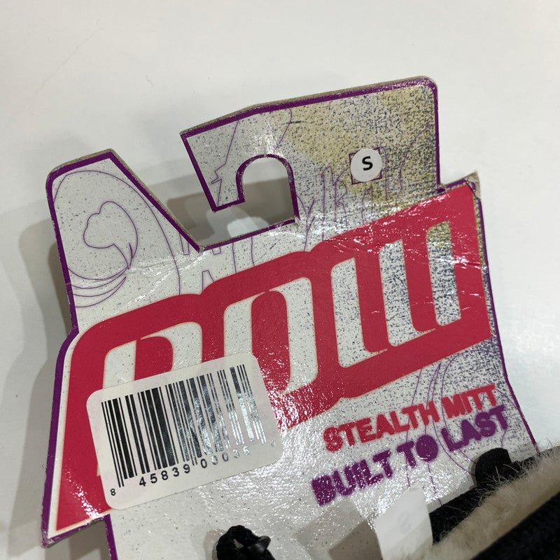 【中古品】【レディース】 POW GLOVES パウグローブ ミトングローブ リアルレザー グローブ カラー アイボリー Sサイズ 127-261022-ky-06-fuz 万代Net店