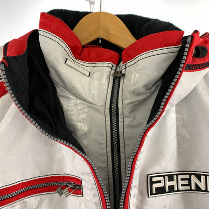 【中古品】【メンズ】 PHENIX フェニックス ヴィンテージ ウェア スノーウェア 上下セット XLサイズ相当 ※汚れ・使用感あり 118-261022-io-10-fuz サイズ：XL カラー：レッドホワイト 万代Net店