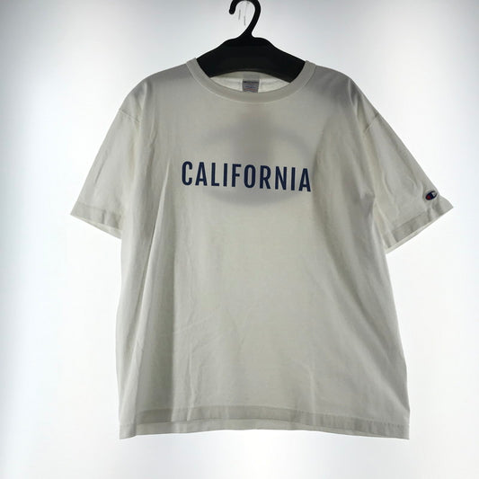 【中古品】【メンズ】 CHAMPION×RHC RON HERMAN チャンピョン × ロンハーマン バックロゴデザインTシャツ カラーWHITE SIZE:L T1011　 148-260804-ky-04-fuzh 万代Net店
