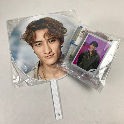 【中古品】 Snow Man スノーマン 岩本照 グッズ まとめ うちわ アクスタ 公式写真 086-251227-mh-06-fuz 万代Net店