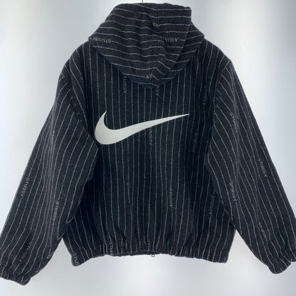【中古美品】【メンズ】 STUSSY×NIKE DR4023-010 STRIPE WOOL JACKET ステューシー ナイキ 142-251113-st-13-fuz カラー：ブラック 万代Net店