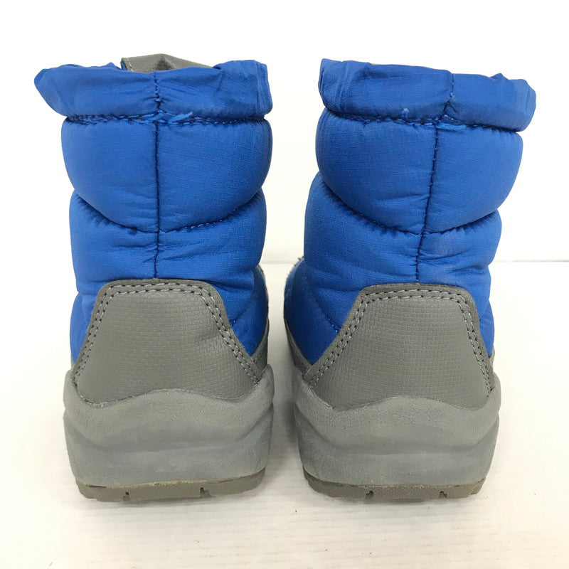 【中古品】【キッズ】 THE NORTH FACE ザ・ノース・フェイス スノーブーツ 靴 ブーツ 173-260114-ky-61-fuz サイズ：14cm カラー：ブルー 万代Net店