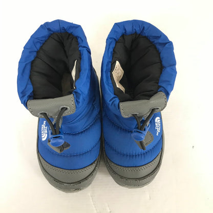 【中古品】【キッズ】 THE NORTH FACE ザ・ノース・フェイス スノーブーツ 靴 ブーツ 173-260114-ky-61-fuz サイズ：14cm カラー：ブルー 万代Net店