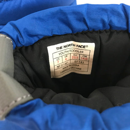 【中古品】【キッズ】 THE NORTH FACE ザ・ノース・フェイス スノーブーツ 靴 ブーツ 173-260114-ky-61-fuz サイズ：14cm カラー：ブルー 万代Net店