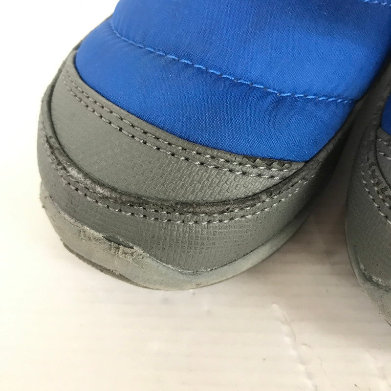 【中古品】【キッズ】 THE NORTH FACE ザ・ノース・フェイス スノーブーツ 靴 ブーツ 173-260114-ky-61-fuz サイズ：14cm カラー：ブルー 万代Net店