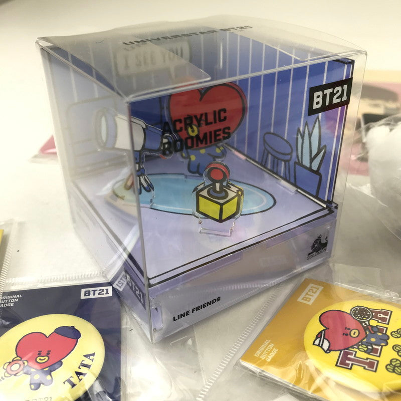 【中古品】 BTS グッズ 防弾少年団 SUGA プレミアムフォト テテ アクリルルーミー ジン マスコットキーホルダー 缶バッチ トレカ 084-251211-io-03-fuz 万代Net店
